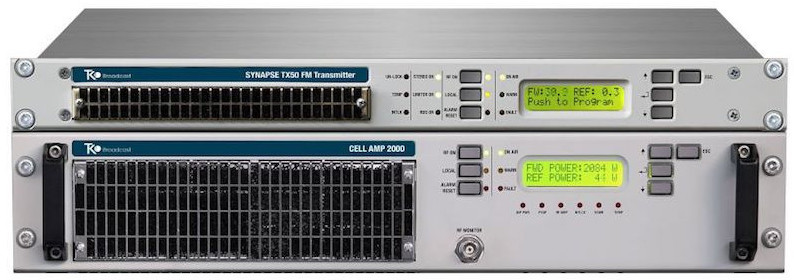 2000 Watt Broadcast FM Transmitter - CORTEX 2 KW - Teko Broadcast Input ...